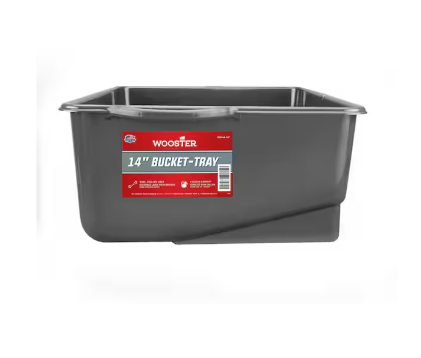 Wooster 1 Gal. 14 in. Plastic Bucket Tray