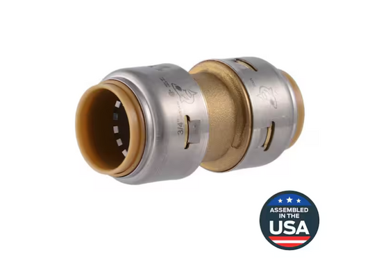 SharkBite Max 3/4 in. Push-to-Connect Brass Coupling Fitting
