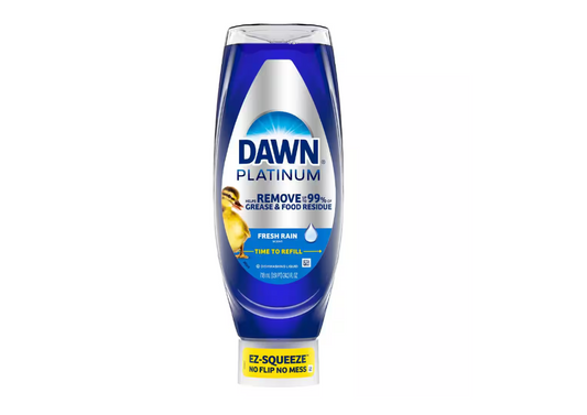 Dawn Platinum Ez-Squeeze 24.3 oz. Fresh Rain Scent Dish Soap