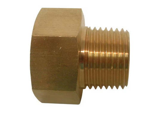 Everbilt 3/4 in. FHT x 1/2 in. MIP Brass Adapter Fitting