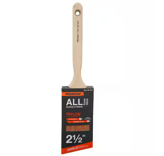 Premium 2.5 in Trylon Angle Sash Paint Brush