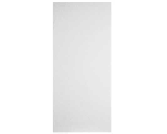 Masonite 36 in. x 80 in. No Panel Primed White Smooth Flush Hardboard Hollow Core Composite Interior Door Slab