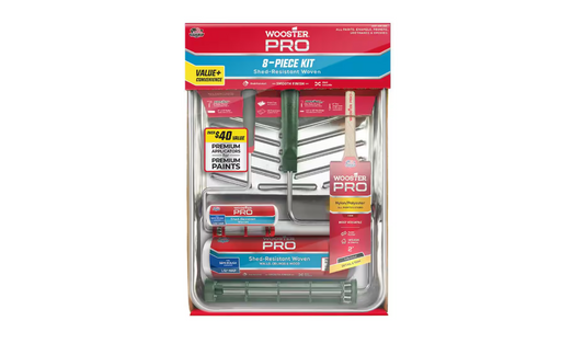 Wooster 8-Piece Pro Roller Tray Set