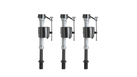Fluidmaster 400A Universal Toilet Fill Dual Flush Valve (Contractor 3-Pack)