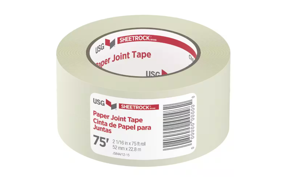 USG Sheetrock Brand 2-1/16 in. x 75 ft. Paper Drywall Joint Tape