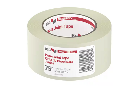 USG Sheetrock Brand 2-1/16 in. x 75 ft. Paper Drywall Joint Tape