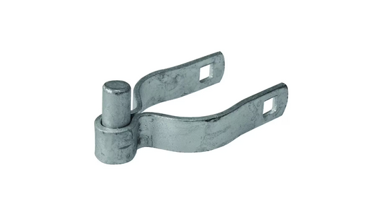 Everbilt Chain Link Fence 2-3/8 in. Galvanized Steel Post Hinge