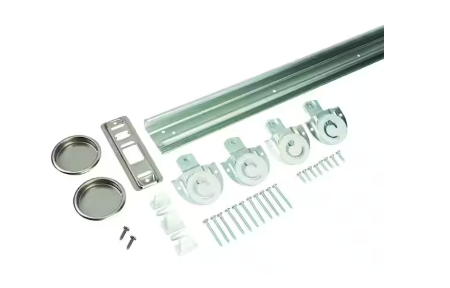 Everbilt 72 in. Steel Sliding Door Set