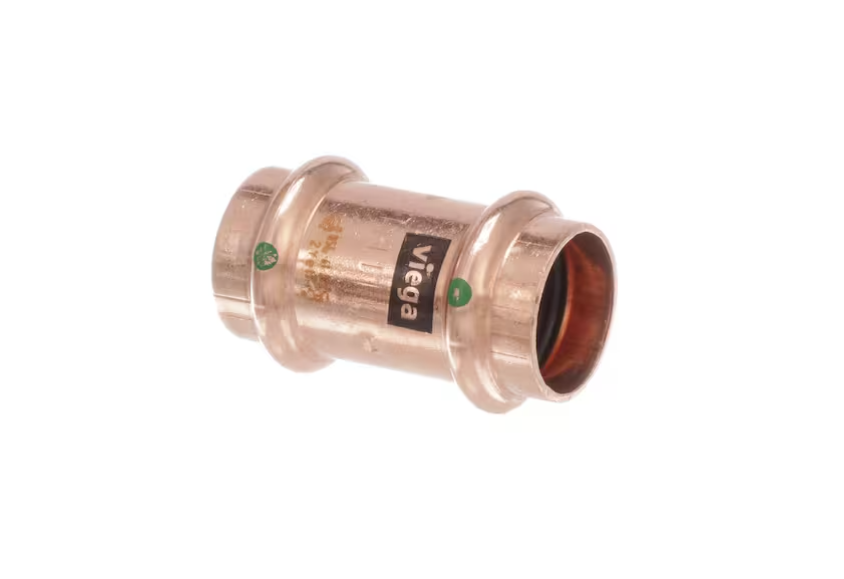 Viega ProPress 3/4 in. Press Copper Coupling with Stop