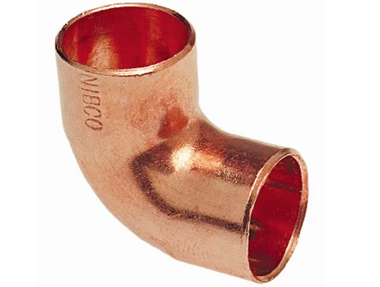 Everbilt 1/2 in. Copper Pressure 90-Degree Cup x Cup Elbow Fitting