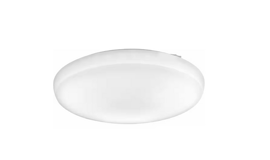 Lithonia Lighting Low Profile Round 20 in. White LED Flush Mount Light Fixture