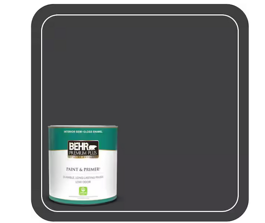 1 qt. Deep Base Semi-Gloss Enamel Low Odor Interior Paint & Primer