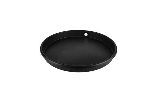 Everbilt 24 in. Plastic Round Water Heater Drain Pan with PVC Fitting
