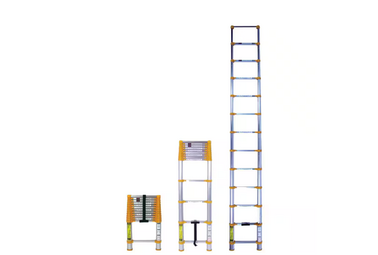 XTEND+CLIMB 12.5 ft. Aluminum Telescoping Extension Ladder (16.5 Reach Height), 250 lbs. Load Capacity ANSI Type 1 Duty Rating