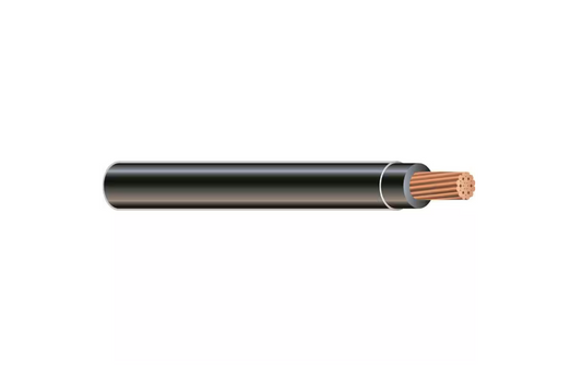 Southwire By-the-Foot 10 Black Stranded CU THHN Wire