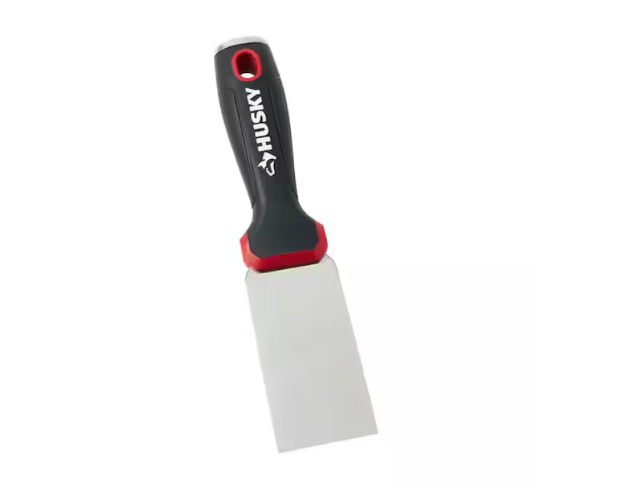 Husky Husky 2 in. Stainless Steel Joint Knife with Soft Grip Handle