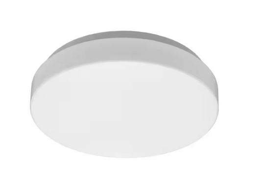 Commercial Electric 7 in. White Closet Light LED Flush Mount Ceiling Light Fixture 810LM Bright White 4000K Bathroom Lighting Laundry Room