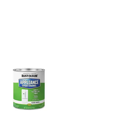 Rust-Oleum Specialty 1 qt. Appliance Epoxy Gloss White Interior Enamel Paint (2-Pack)