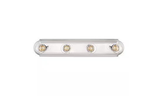 Hampton Bay 24 in. 4-Light Chrome Vanity Light