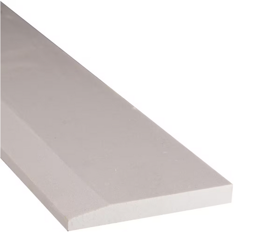 MSI White Hollywood 5 in. x 30 in. Polished Marble Floor and Wall Tile (1 sq. ft./Each)