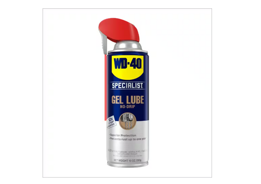 WD-40 SPECIALIST 10 oz. Gel Lube, No-Drip Formula with Smart Straw Spray
