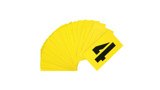 Everbilt 4 in. Packaged Stencil Set