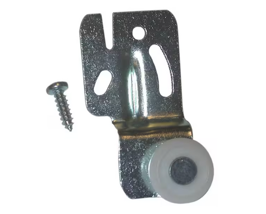 Barton Kramer (Brand Rating: 4.1/5) 1/2 in. Mill Steel Offset Closet Door Hanger (2-Pack)