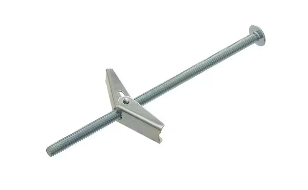Everbilt 1/8 in. x 3 in. Zinc-Plated Steel Mushroom-Head Phillips Toggle Bolts with Screws (25-Pack)