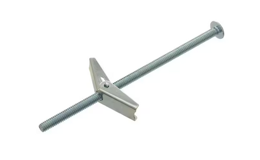 Everbilt 1/8 in. x 3 in. Zinc-Plated Steel Mushroom-Head Phillips Toggle Bolts with Screws (25-Pack)