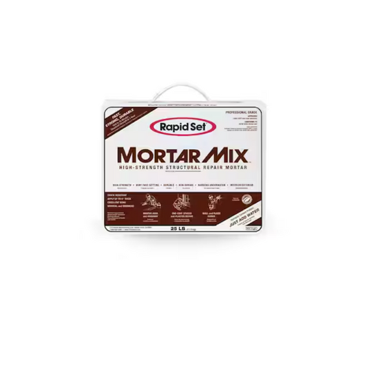 Rapid Set 25 lbs. High-Performance, Fast-Setting Mortar Mix