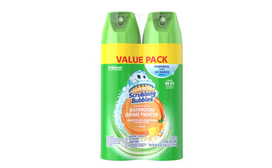 Scrubbing Bubbles 20 oz. Fresh Citrus Scent Disinfectant Bathroom Cleaner (2-Count)
