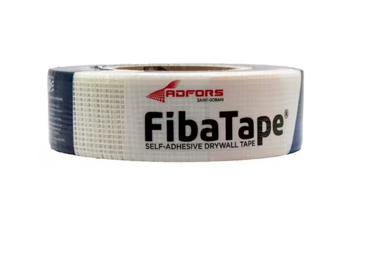 Saint-Gobain ADFORS FibaTape Standard White 1-7/8 in. x 500 ft. Self-Adhesive Mesh Drywall Joint Tape