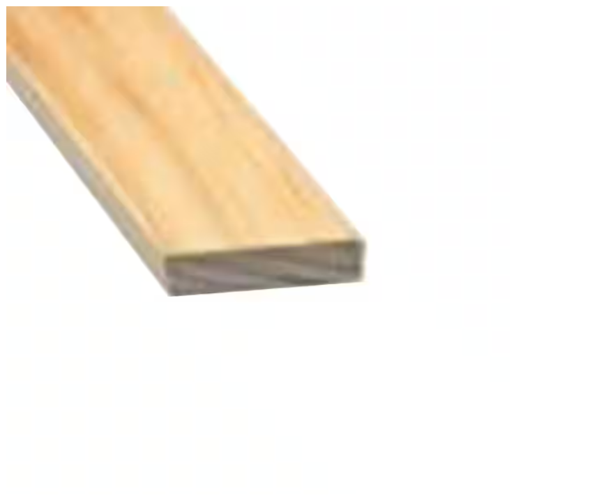 Claymark 1 in. x 4 in. x 8 ft. Select Radiata Square Edge Pine Board