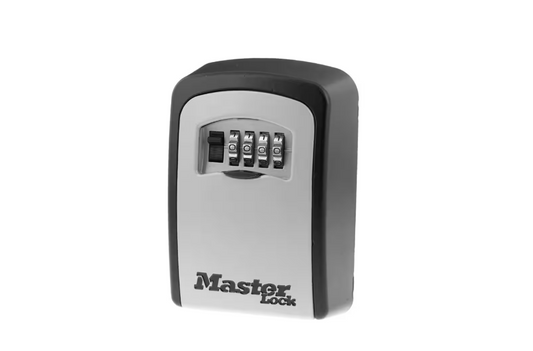 Master Lock Lock Box, Resettable Combination Dials