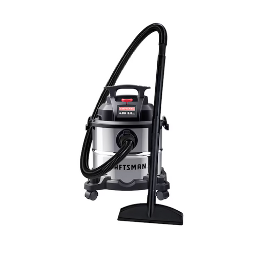 CRAFTSMAN 5-Gallon 4 HP Corded Wet/Dry Shop Vacuum with Accessories Included