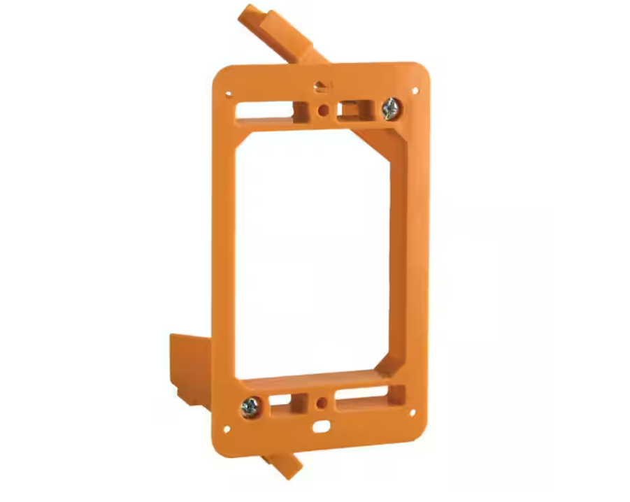 Carlon 1-Gang Non-Metallic Low-Voltage Old Work Bracket (SC100RR)