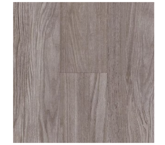 TrafficMaster Almond Oak 3 MIL x 6 in. W x 36 in. L Peel and Stick Water Resistant Vinyl Tile Flooring 36 sq. ft./CTN
