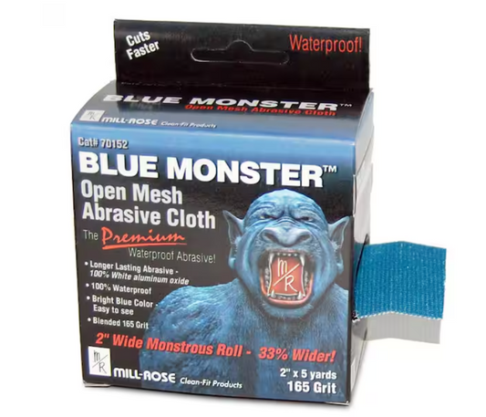Blue Monster Monster Open Mesh Abrasive Cloth