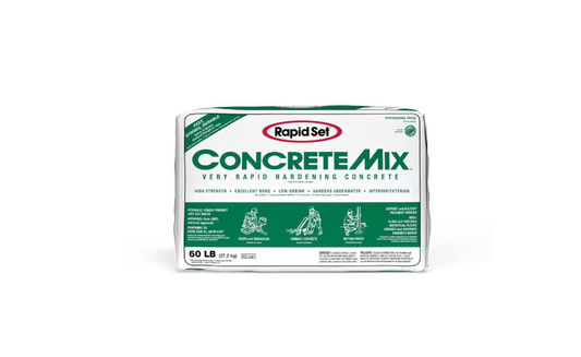 Rapid Set 60 lbs. High-Performance, Rapid-Hardening Concrete Mix