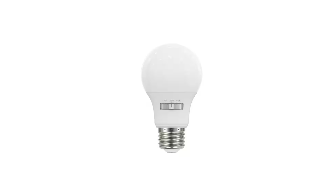 PRIVATE BRAND UNBRANDED 60-Watt Equivalent A19 Non-Dimmable LED Light Bulb 3 CCT (4-Pack)