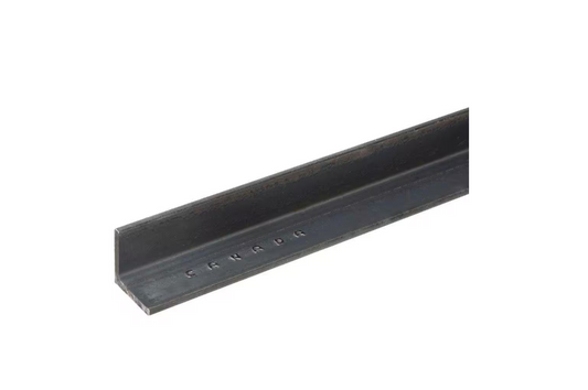 Everbilt 1-1/2 in. x 4 ft. - 1/8 in. Thick Plain Steel Angle