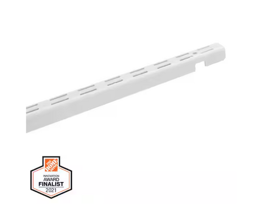 Everbilt 48 in. Regular Duty Metal Vertical Rail-Shelving Hardware
