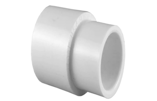 Charlotte Pipe 3/4 in. x 1/2 in. PVC Schedule 40 Degree S x S Reducer Coupling