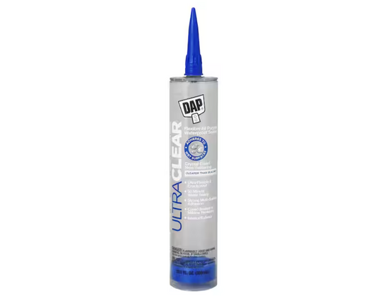 DAP 10.1 oz. Ultra Clear All Purpose Waterproof Sealant