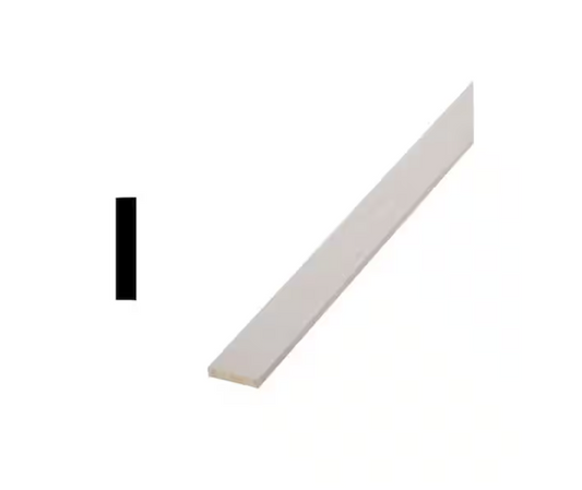 Woodgrain Millwork 266 1/4 in. x 1âˆ’1/2 in. Primed Wood Lattice Moulding (Sold by Linear Foot)