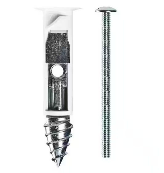 Cobra Anchors 3/16 in. x 3 in. Zinc-Plated Driller Toggles (6-Pack)