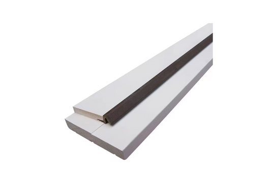 Woodgrain Millwork 1-1/4 in. D x 4-9/16 in. W. x 83 in. L Pine Wood Composite Exterior Door Frame Kit Jamb 3-Piece