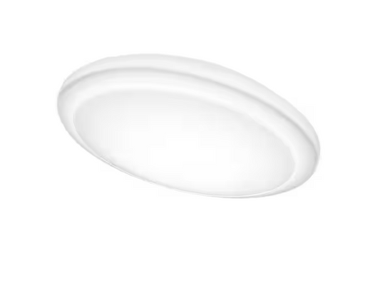 20 in. Round Low Profile LED Flush Mount Ceiling Light 2400 Lumens 3000K 4000K 5000K Dimmable (4-Pack)