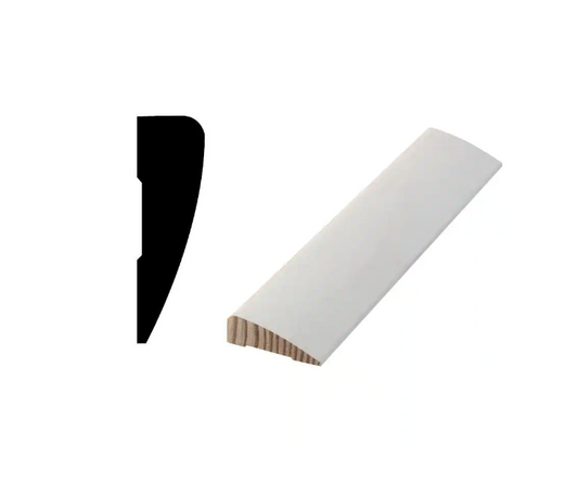 Woodgrain Millwork 327 11/16 in. x 2 1/4 in. x 84 in. Primed Finger Jointed  Door Casing (1-Piece  7 Total Linear Feet)