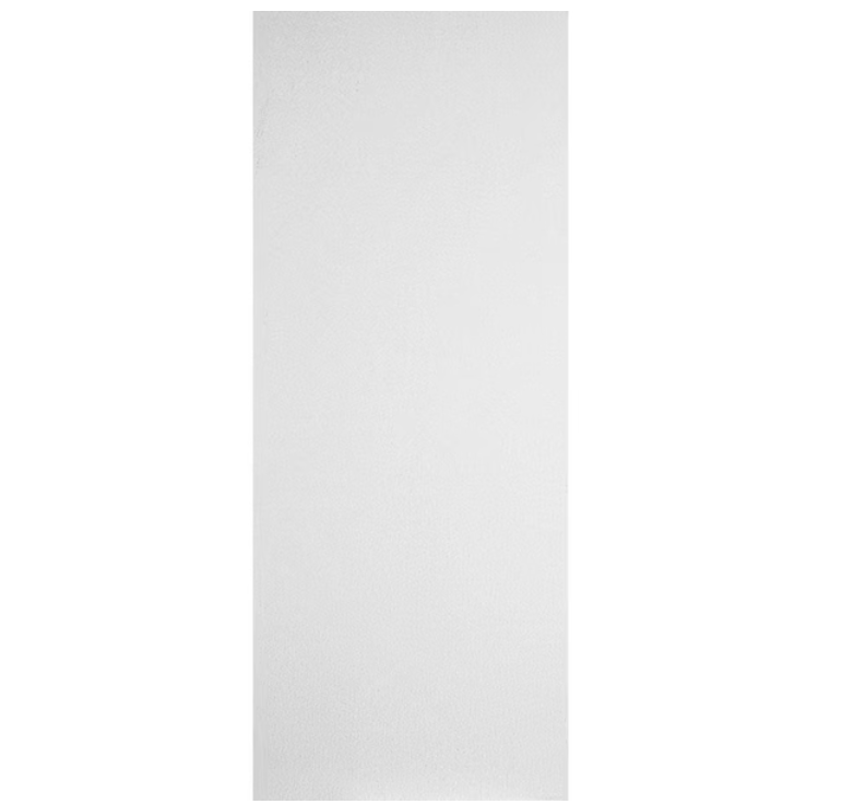 Masonite 32 in. x 80 in. No Panel Primed White Smooth Flush Hardboard Hollow Core Composite Interior Door Slab